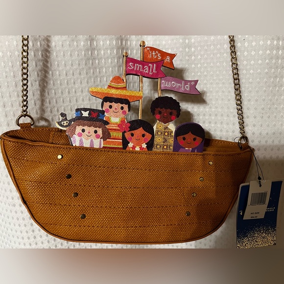 Danielle Nicole “It’s a Small World” Purse/Crossbody - Picture 2 of 7